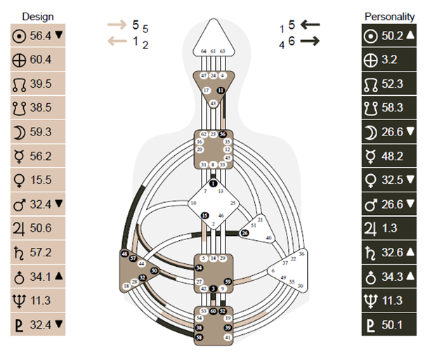 Human Design chart